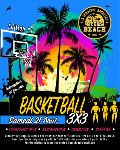 [ SPORT/LOISIR ] Fos-sur-Mer: Basketball on the beach, ça vous...
